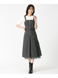 TT537402 チュールレイヤードミディジャンスカ 31 Sons de mode トランテアン ソン ドゥ モード ワンピース・ドレス ワンピース グレー ベージュ【送料無料】[Rakuten Fashion]