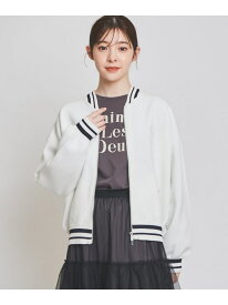 ニットMA-1 31 Sons de mode トランテアン ソン ドゥ モード ジャケット・アウター MA-1 ホワイト ネイビー【送料無料】[Rakuten Fashion]