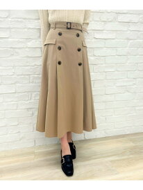 【SALE／50%OFF】TT537215 ベルト付トレンチスカート 31 Sons de mode トランテアン ソン ドゥ モード スカート その他のスカート ブラウン ベージュ【RBA_E】【送料無料】[Rakuten Fashion]
