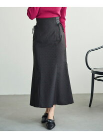 TT537214 ハートフロッキースカート 31 Sons de mode トランテアン ソン ドゥ モード スカート その他のスカート ブラック ベージュ【送料無料】[Rakuten Fashion]