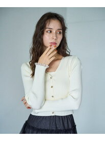 【SALE／20%OFF】TT538405 アンサンブルニット 31 Sons de mode トランテアン ソン ドゥ モード トップス ニット グレー ホワイト ブルー【RBA_E】【送料無料】[Rakuten Fashion]