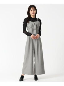 【SALE／30%OFF】TT537410 リボンモチーフコンビネゾン 31 Sons de mode トランテアン ソン ドゥ モード オールインワン・オーバーオール オールインワン・つなぎ ブラック グレー ホワイト【RBA_E】【送料無料】[Rakuten Fashion]