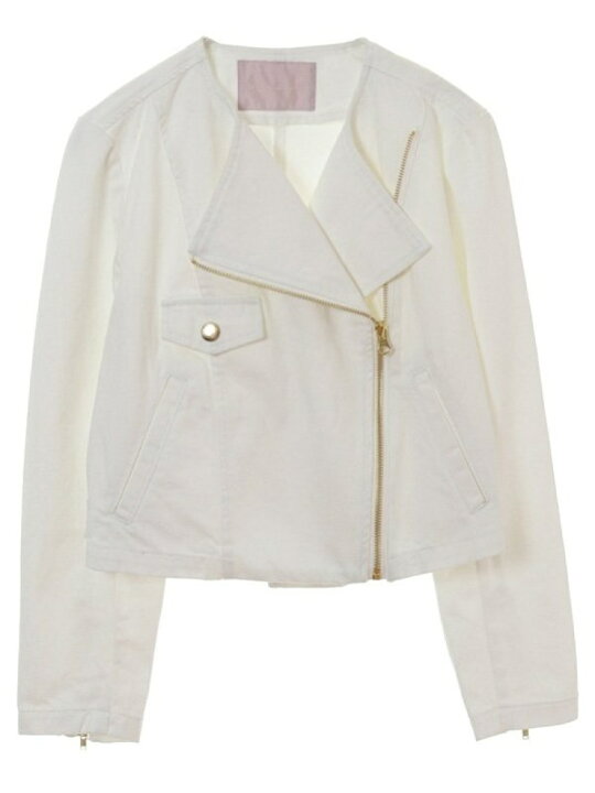 楽天市場 Rakuten Fashion Sale 70 Off デニムライダース 31 Sons De Mode トランテアン ソン ドゥ モード コート ジャケット ライダースジャケット レザージャケット ホワイト ブルー Rba E 送料無料 31 Sons De Mode