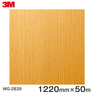 ダイノックシート<3M><ダイノック>フィルム 木目シート Wood Grain ウッドグレイン アッシュ 柾目 WG-2839 原反巾 1220mm 1巻(50m)