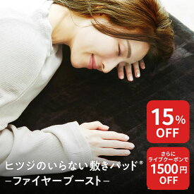 【15%OFF+ライブクーポンでさらに1500円OFF】 敷きパッド 冬 あったか ヒツジのいらない敷きパッド ファイヤーブースト 滑り止め ずれ防止 防ダニ 抗菌 洗濯機 洗える シングル セミダブル ダブル もこもこ あったか敷きパッド ずれない敷きパッド 冬用敷きパッド 厚手
