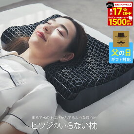 【楽天スーパーSALE最大17％OFF！+ライブクーポンでさらに1,500円OFF！】枕 枕カバー 付 ヒツジのいらない枕 ギフト 実用的 健康グッズ 誕生日 ギフト 洗える 通気性 寝用枕 うつぶせ寝 まくら ジェル 首 寝返り 横向き 仰向け いびき 予防 防止 tpe ジェル 高反発枕