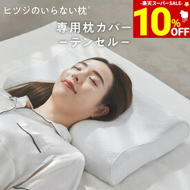 【期間限定10％OFF！＆最大2,000円OFFクーポン】 枕カバー ヒツジのいらない枕 専用 テンセル枕カバー ホワイト ふわふわ 通気性 洗える 枕 カバー ポリエステル テンセル 丸洗い ロング 大きい 大きめ 大判 大型 ビッグサイズ プレゼント ギフト 送料無料 太陽 公式 HT-001C