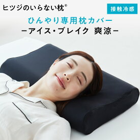 【LINE500円OFFクーポン！】ヒツジのいらない枕カバー ー アイス・ブレイク 爽涼 ー 枕カバー 冷感 接触冷感 ひんやり枕カバー 通年 さらさら ふんわり オールシーズン 快眠 枕 カバー ピローカバー ピロー 洗えるカバー 洗える 夏用 pillow 夏用枕カバー