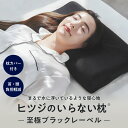 【最大3500円OFFクーポン】 枕 ヒツジのいらない枕 至極 ブラックレーベル ブラック まくら 羊がいらない枕 柔らかい ジェル 首 洗える 寝返り 横向き 仰向け うつ伏せ 昼寝 いびき 予防 防止 ゲル 低反発枕 高反発枕 蒸れない ストレートネック ギフト 送料無料 公式