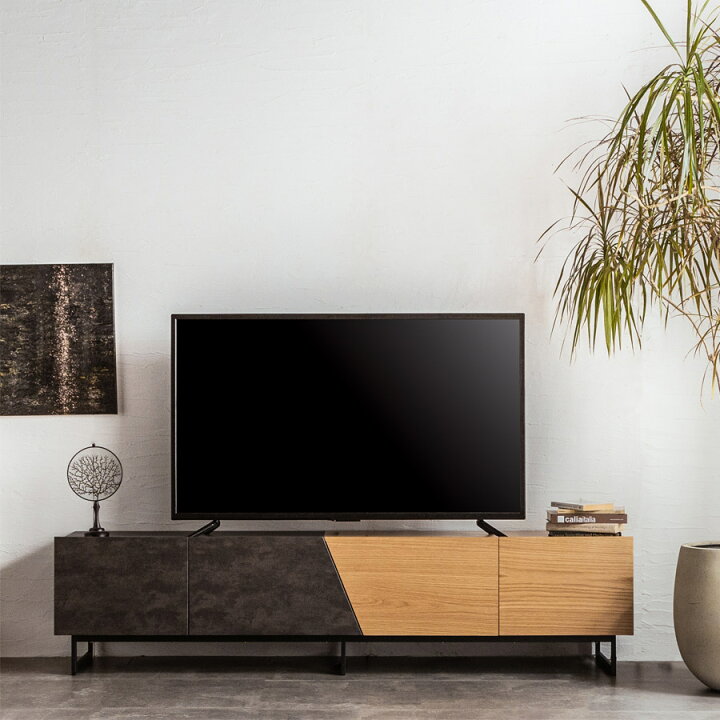 楽天市場】ローボード ロータイプ テレビ台 収納 180 AV機器 DVD 