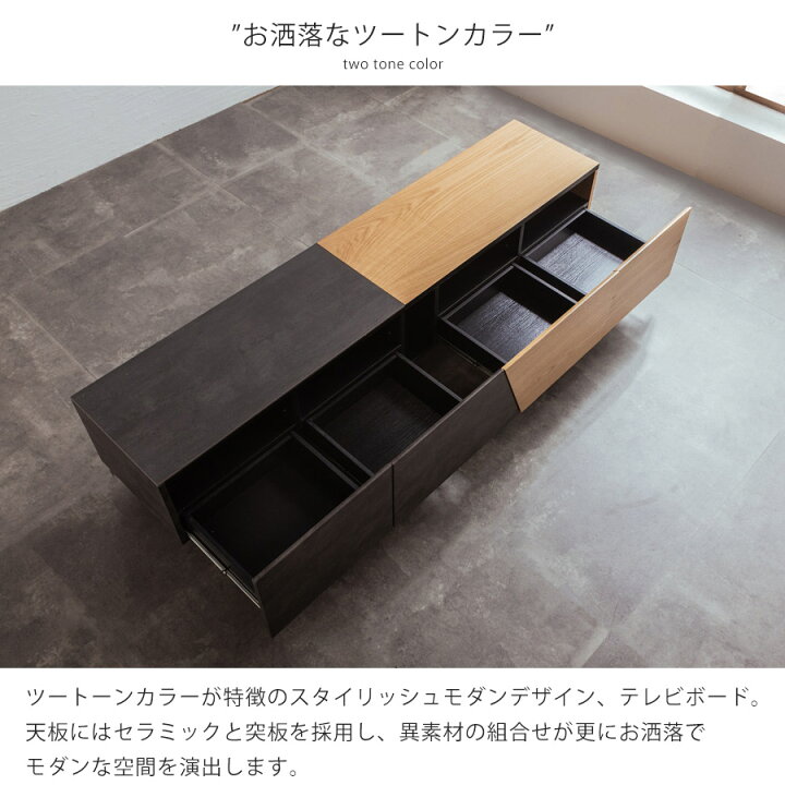 楽天市場】ローボード ロータイプ テレビ台 収納 180 AV機器 DVD 