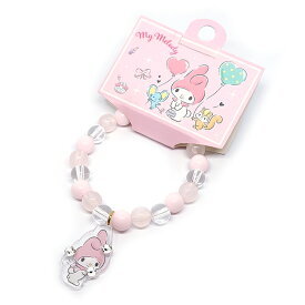 マイメロディ マイメロ キャラクター アクセサリー ブレスレット ビーズブレスレット ビーズ バングル 大人 子供 キッズ かわいい プレゼント プチプラ SB-5