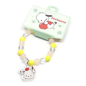 ポチャッコ Pocchaco キャラクター アクセサリー ブレスレット ビーズブレスレット ビーズ バングル 大人 子供 キッズ かわいい プレゼント プチプラ SB-18