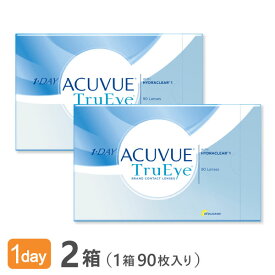 楽天市場 ワンデー アキュビュー トゥルーアイ 90枚入りの通販