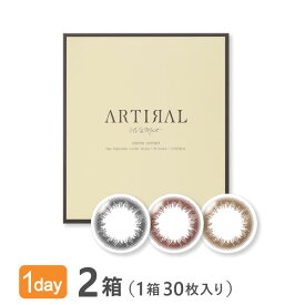 【送料無料】アーティラル UVモイスト 30枚入り 2箱セット (ARTIRAL UV＆MOIST / ワンデー / 度なし / 度あり / カラコン / カラーコンタクト)