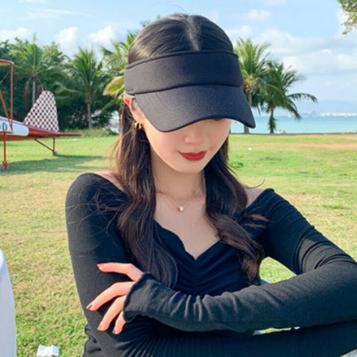 楽天市場 サンバイザー ゴルフキャップ 紫外線対策キャップ 通気性抜群 つばの長いゴルフキャップ ゴルフ女子必携 レディースゴルフコーデ 大人カジュアル 大人コーデ 大人ガーリー アラサーコーデ アラサーファッション アラフォーコーデ 大人カジュアル ゴルフ Momo