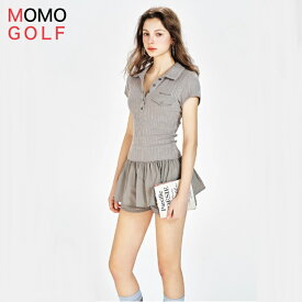 レディースゴルフウエア ゴルフワンピース パッチワーク ドッキングワンピース ゴルフ女子 レディースゴルフファッション 大人ゴルフウエア 大人ゴルフファッション 大人ゴルフコーデ アラサーゴルフコーデ 春夏 オールシーズンゴルフウエア 被らない インポートゴルフウエア