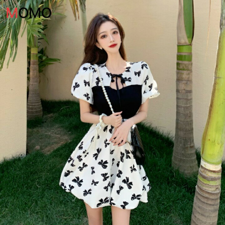 楽天市場 蝶々柄パフスリーブワンピース ドレスワンピース 半袖ショート丈ワンピ 艶やかワンピ フェアリーワンピース セクシーワンピ 大人ワンピ 大人カジュアル 大人ファッション 大人コーデ アラサーファッション アラサーコーデ アラフォーコーデ 大人韓国コーデ