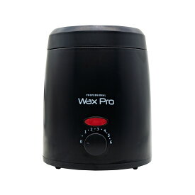 ワックス脱毛 スタイリッシュ ワックスウォーマー Wax Pro200 ブラック ブラジリアンワックスウォーマー ハードワックス セルフ脱毛 ウォーマー缶が不要！コーティング加工済み おしゃれ 理美容室・各サロンでも活躍