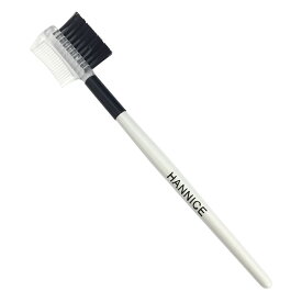 アイラッシュコーム ホワイト 2in1 まゆ毛ブラシ コーム コームブラシ マツエク まつげエクステ まつ毛コーム まつげ