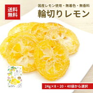 【国産 輪ぎりレモン 24g 南信州菓子工房公式 8袋・20袋・40袋から選べる】国産 ドライフルーツ 輪切り …