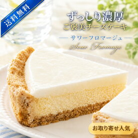 【濃厚ずっしり】チーズケーキ サワーフロマージュ ベイクド サワークリーム使用 お取り寄せスイーツ 冷凍スイーツ 送料無料 ギフト 誕生日 プレゼント 母の日 父の日 贈答用 内祝い お祝い ご褒美スイーツ 包装 熨斗対応 スイーツ チョコ以外
