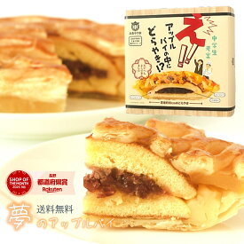 【送料無料】え!! アップルパイの中にどらやき⁉ 5号 チーズどら焼きが中に入った アップルパイ 常温便 りんごパイ ふじ お取り寄せ ホールケーキ チーズスイーツ どら焼 パイ ケーキ チョコ以外 りんごケーキ シナモン不使用