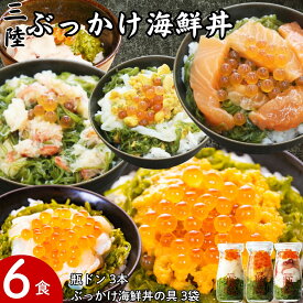 母の日 ギフト 海鮮丼 セット 瓶ドン ( ウニ イカ タコ ) ぶっかけ海鮮丼 ( ウニ イカ カニ サーモン ) 計6食 川秀 瓶 瓶詰め 海鮮 海鮮丼の具 瓶丼 海鮮セット 海鮮丼セット 海鮮グルメ 誕生日 おいしいもの プレゼント お取り寄せ