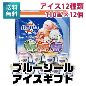 【送料無料】【工場直送】【代引不可】ブルーシールのアイスギフトセット12