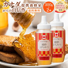 送料無料 カナダ産300gポリ×2本セット はちみつ ハチミツ 純粋蜂蜜 食品 健康 ハニー 人気 熊手のはちみつ 熊手 業務 老舗 リピータ多数 使いやすい HACCP取得 大自然 安心 安全 お買い得 百花蜜 カナダ