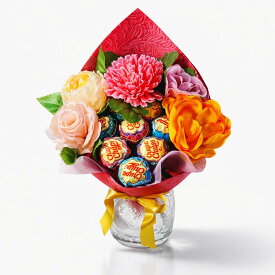 キャンディブーケ　チュッパチャップス8本入（ローズ・ガーベラ・ひまわり・ミックスフラワー）（クリスマス ホワイトデー 誕生日 開店祝い ギフト プレゼント ピアノ バレエ ダンス 発表会 トス 造花）