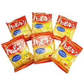 (全国送料無料)亀田製菓 ハッピーターンミニ 小袋食べきりサイズ 6コ入 メール便 (4901313149300x6m)