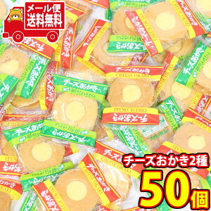 (全国送料無料)お菓子 詰め合わせ ブルボン チーズおかき2種アソート(チーズおかき・鮮烈わさび)【50コ】メール便 (4901360360505sx50m)【送料無料 詰め合わせ おやつ 小袋 個包装 お試し】