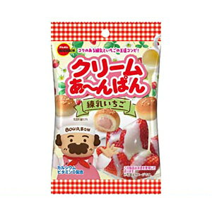 ブルボン クリームあ〜んぱん練乳いちご袋 38g 10コ入り 2025/09/16発売 (4901360364893)