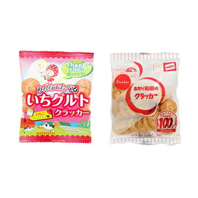 楽天市場 全国送料無料 前田製菓 いちグルトクラッカー 5コ 前田のクラッカー 5コ セット メール便 Omtmb5660 さんきゅーマーチ