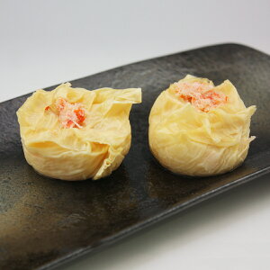 カニ湯葉茶巾(12個)《冷凍》