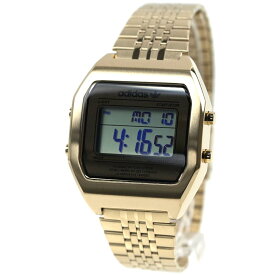 アディダス 腕時計 デジタル ユニセックス メンズ レディース ゴールド DIGITAL TWO Unisex adidas AOST22074