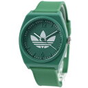 アディダス 腕時計 メンズ レディース ユニセックス グリーン ホワイト 軽量 PROJECT TWO Unisex adidas AOST23050