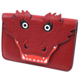 アニヤハインドマーチ カードケース コインケース ミニ財布 ドラゴン Red Dragon Card Case ANYA HINDMARCH 5050925188104