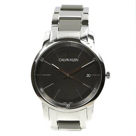 [アウトレット箱] カルバンクライン 腕時計 メンズ ck Calvin Klein CITY シティ スイス製 日付カレンダー ステンレス×シリコンベルト K2G2G1P4