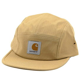 カーハート 帽子 CARHARTT メンズ レディース ユニセックス carhartt WIP バックレーキャップ スクエアロゴ ベースボールキャップ ダスティーブラウン BACKLEY CAP I016607-07E