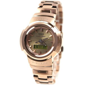 Gショック カシオ 腕時計 メンズ 時計 アナログ デジタル 日付 カレンダー 電波 ソーラー ローズゴールド G-SHOCK CASIO AWM-500GD-4A