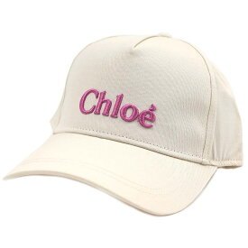 クロエ キッズ 帽子 キャップ ベースボールキャップ レディース ガール OFFWHITE Chloe Kids C20049-117