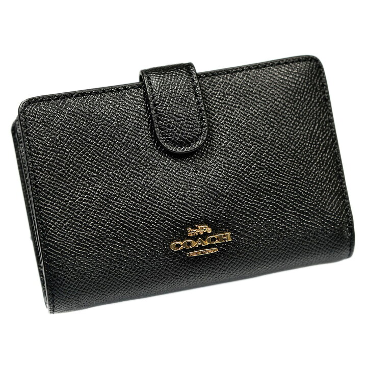 楽天市場】コーチ 財布 COACH 二つ折り財布 ファスナー小銭入れ レザー 