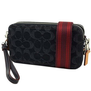 �R�[�` COACH �V�����_�[�o�b�O �J�����o�b�O Kira Crossbody Signature Denim / Refined Calf Leather �u���b�N �V�O�l�`���[ �f�j�� �J�[�t���U�[ CE778 LHDRJ