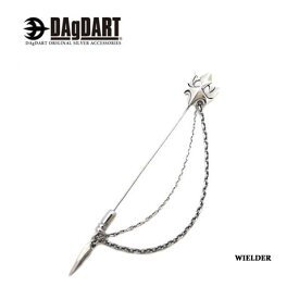 ダグダート DAgDART [D.four Wielder] 王冠モチーフ ダブルシルバーチェーンラペルピン DF-017 【アクセサリー/シルバー925/ジャケット/スーツ/男性用/メンズ/クリスマス/プレゼント/ギフト/記念日/誕生日】