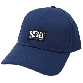 ディーゼル キャップ 帽子 DIESEL ベースボールキャップ ロゴ ネイビー 00SYQ9 0BAUI 8MG