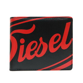 ディーゼル 財布 DIESEL メンズ 小銭入れ付 二つ折り財布 ブラック ウォレット CIRCUS/HIRESH S X08438 P4447 T8013