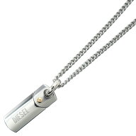 ディーゼル ネックレス シルバー ステンレス メンズ アクセサリー チェーン DIESEL NECKLACE SILVER DX11…