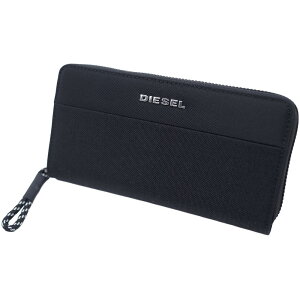 �f�B�[�[�� DIESEL �����z ���E���h�t�@�X�i�[ 24 ZIP/WALLET Black/Black CORDURA �i�C���� X07753 P2676 H1669